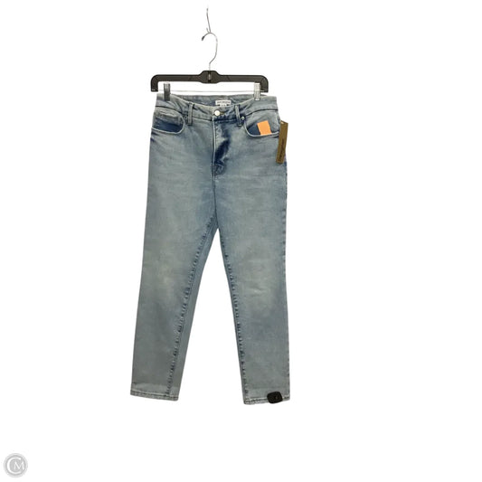 Designer Jeans Boot Cut By Good American In Blue Denim, Size: 6