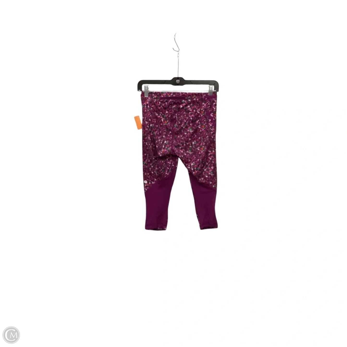 Athletic Leggings Capris By Lululemon In Purple, Size: 4