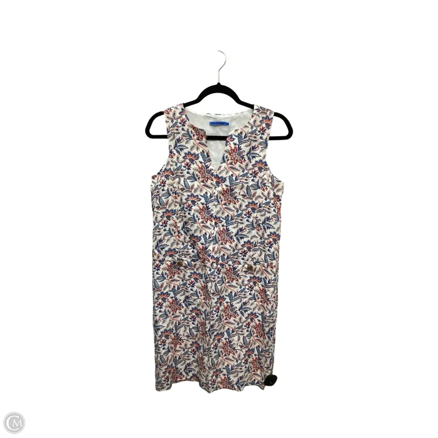 Dress Casual Midi By J Mclaughlin In Floral Print, Size: Xs