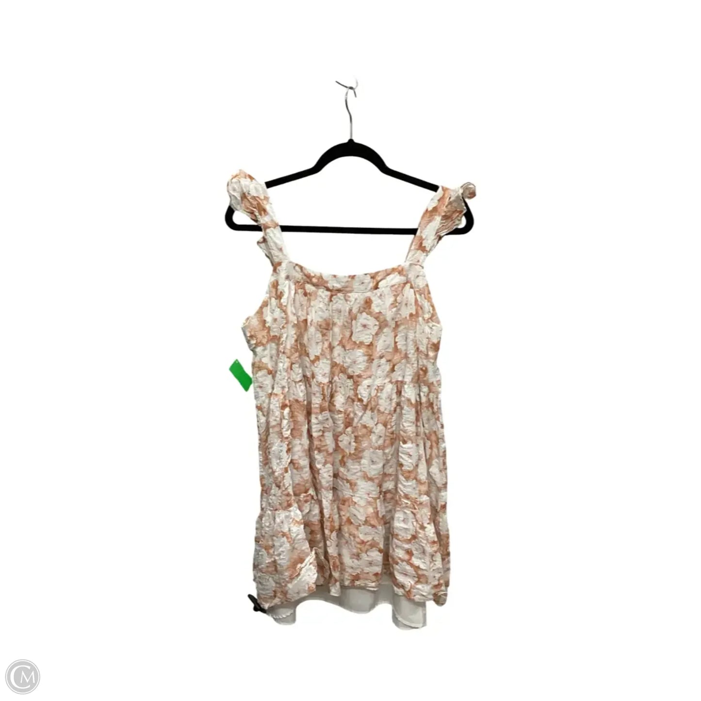 Dress Casual Short By Clothes Mentor In Orange, Size: L