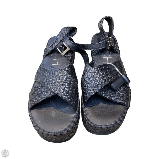 Sandals Heels Platform By Matisse In Black, Size: 9