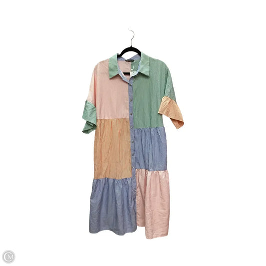 Dress Casual Maxi By Simplee In Multi-colored, Size: 1x