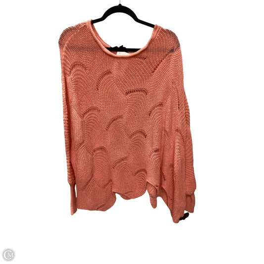 Sweater By Davi & Dani In Pink, Size: 2x