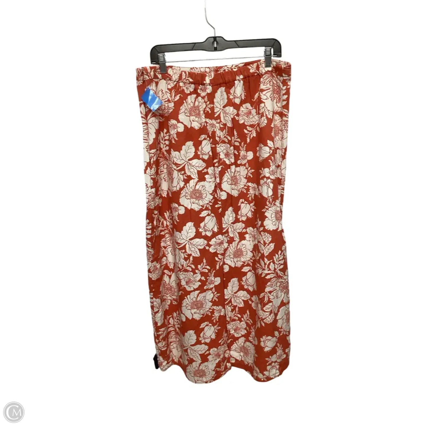 Skirt Maxi By Old Navy In Orange, Size: L