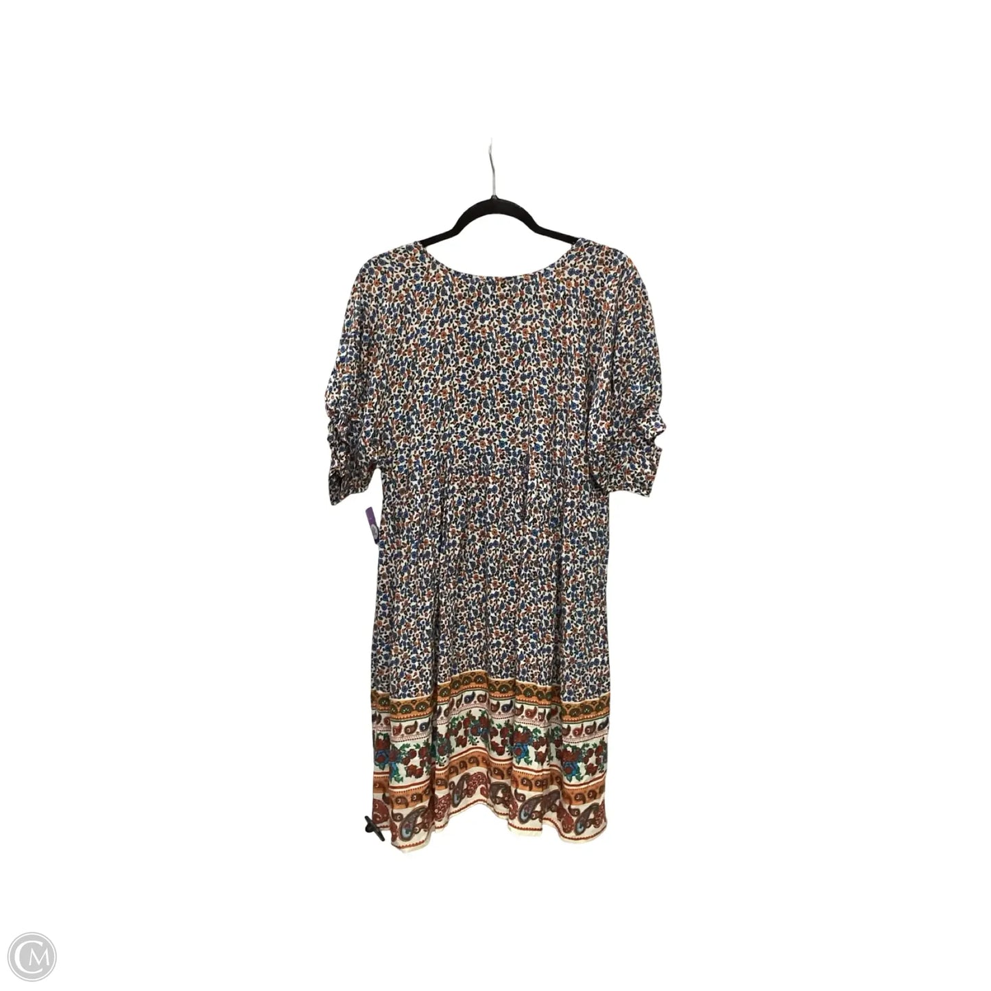 Dress Casual Short By Umgee In Floral Print, Size: L