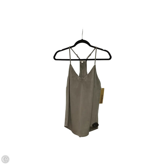 Designer Blouse Sleeveless By Lavender Brown In Brown, Size: M