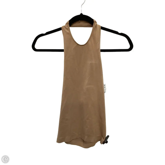 Top Sleeveless Basic By Free People In Tan, Size: Xs