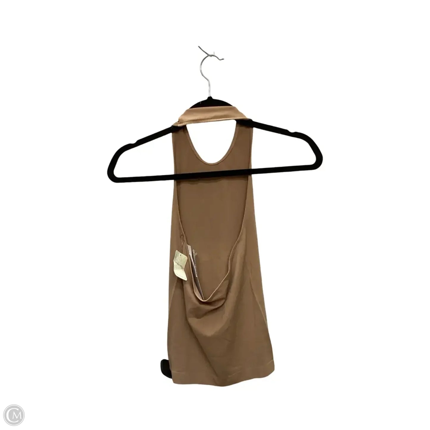 Top Sleeveless Basic By Free People In Tan, Size: Xs