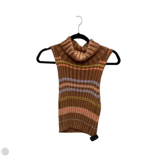 Blouse Sleeveless By Free People In Striped Pattern, Size: Xs