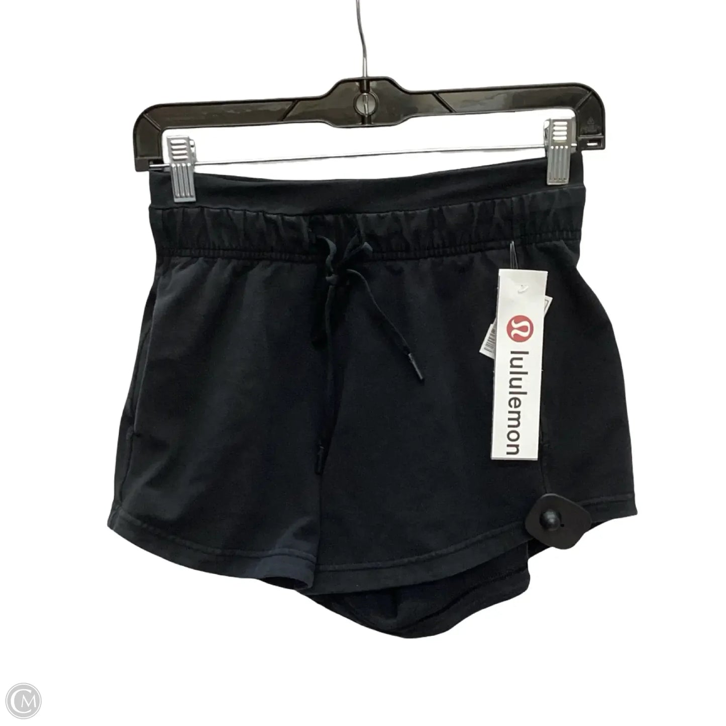 Athletic Shorts By Lululemon In Black, Size: 4