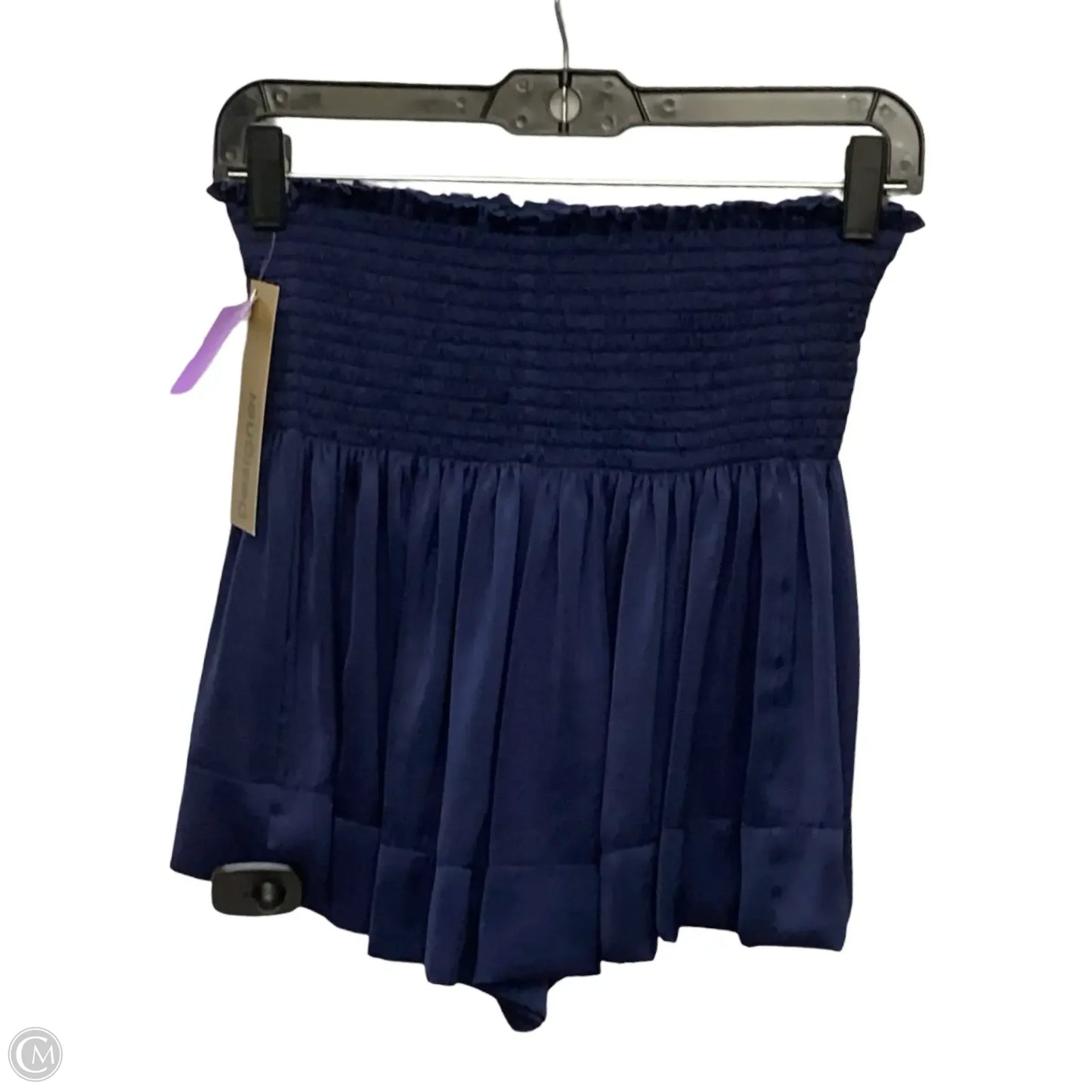 Designer Shorts By Koch In Blue, Size: Xs