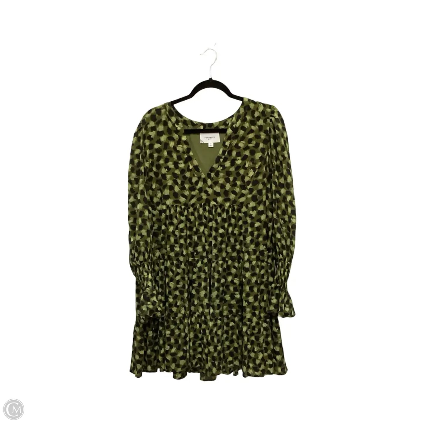 Dress Casual Short By Pomander Place In Green, Size: L