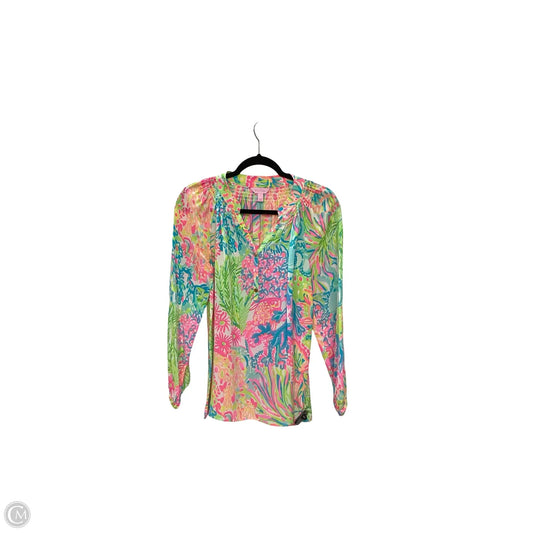 Blouse Designer By Lilly Pulitzer In Multi-colored, Size: S