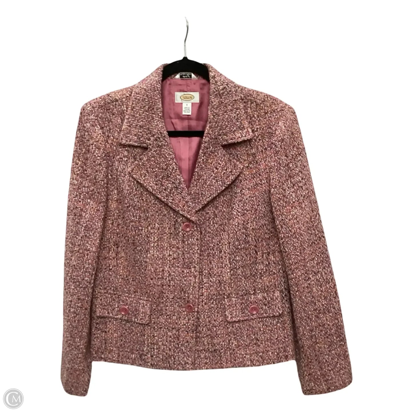Blazer By Talbots In Pink, Size: 8