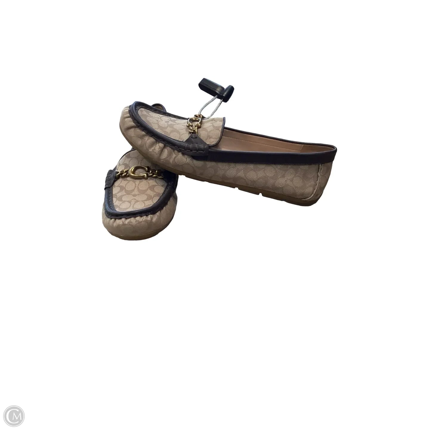 Shoes Designer By Coach In Tan, Size: 9