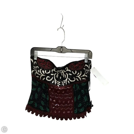Blouse Sleeveless By Aftershock In Multi-colored, Size: S