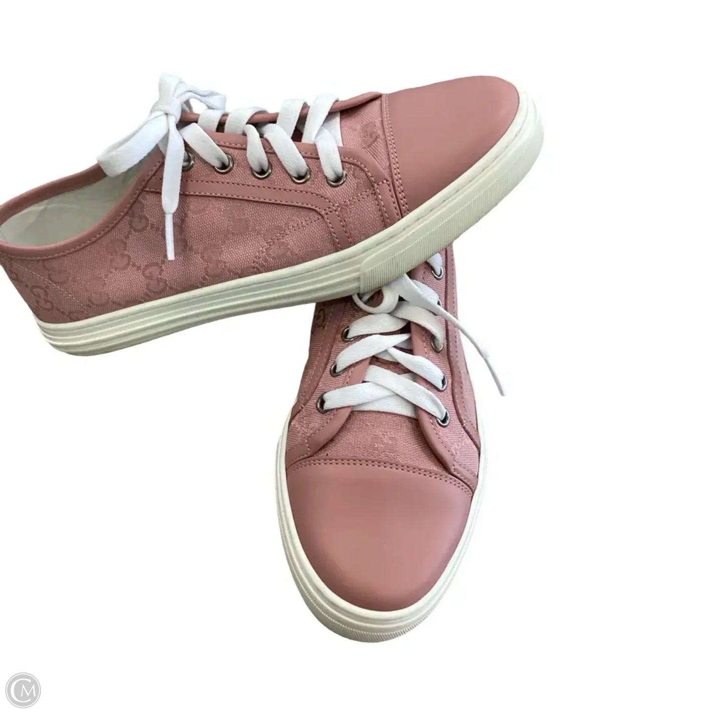 Shoes Sneakers By Gucci In Pink, Size: 8.5