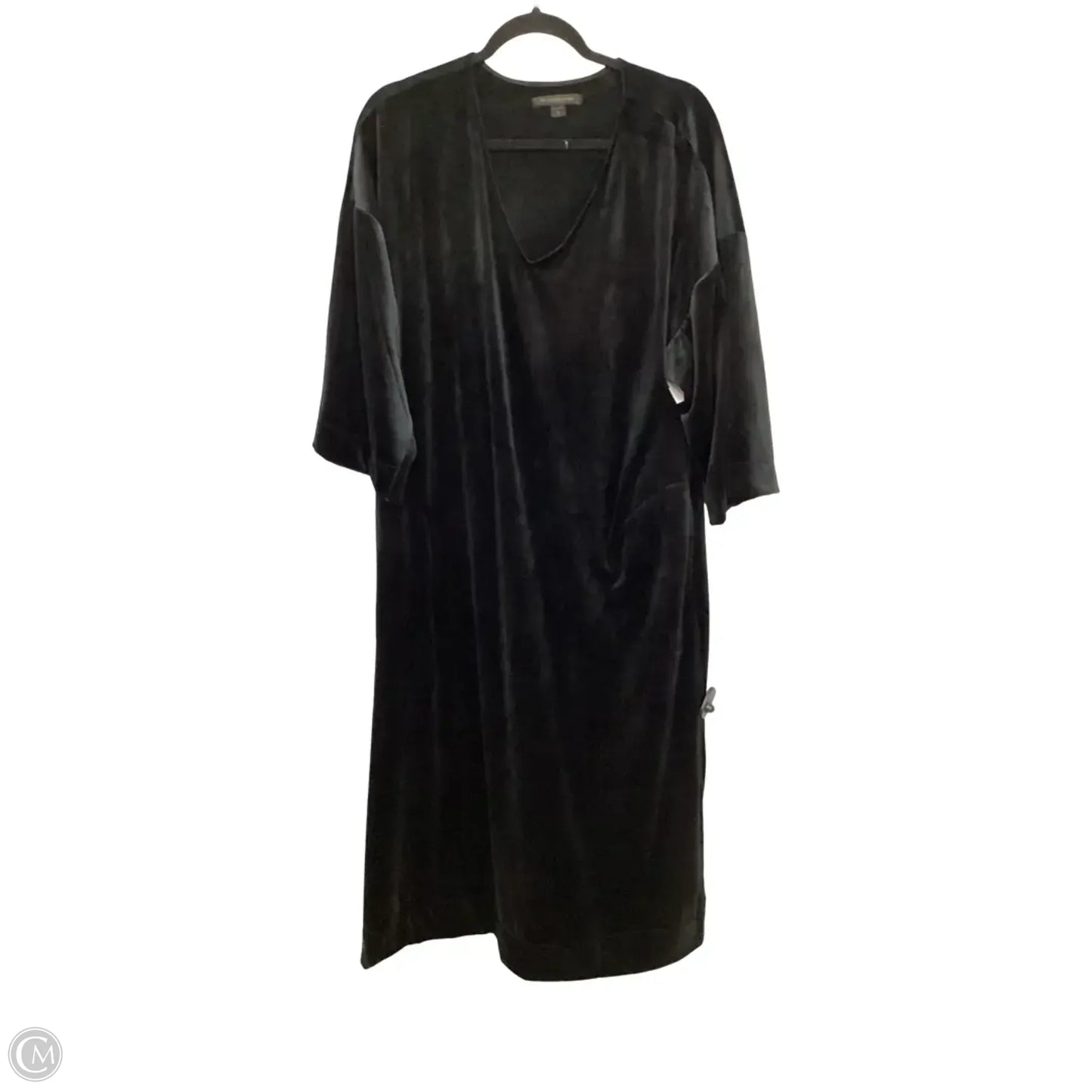 Dress Casual Maxi By Donna Karan In Black, Size: Xl