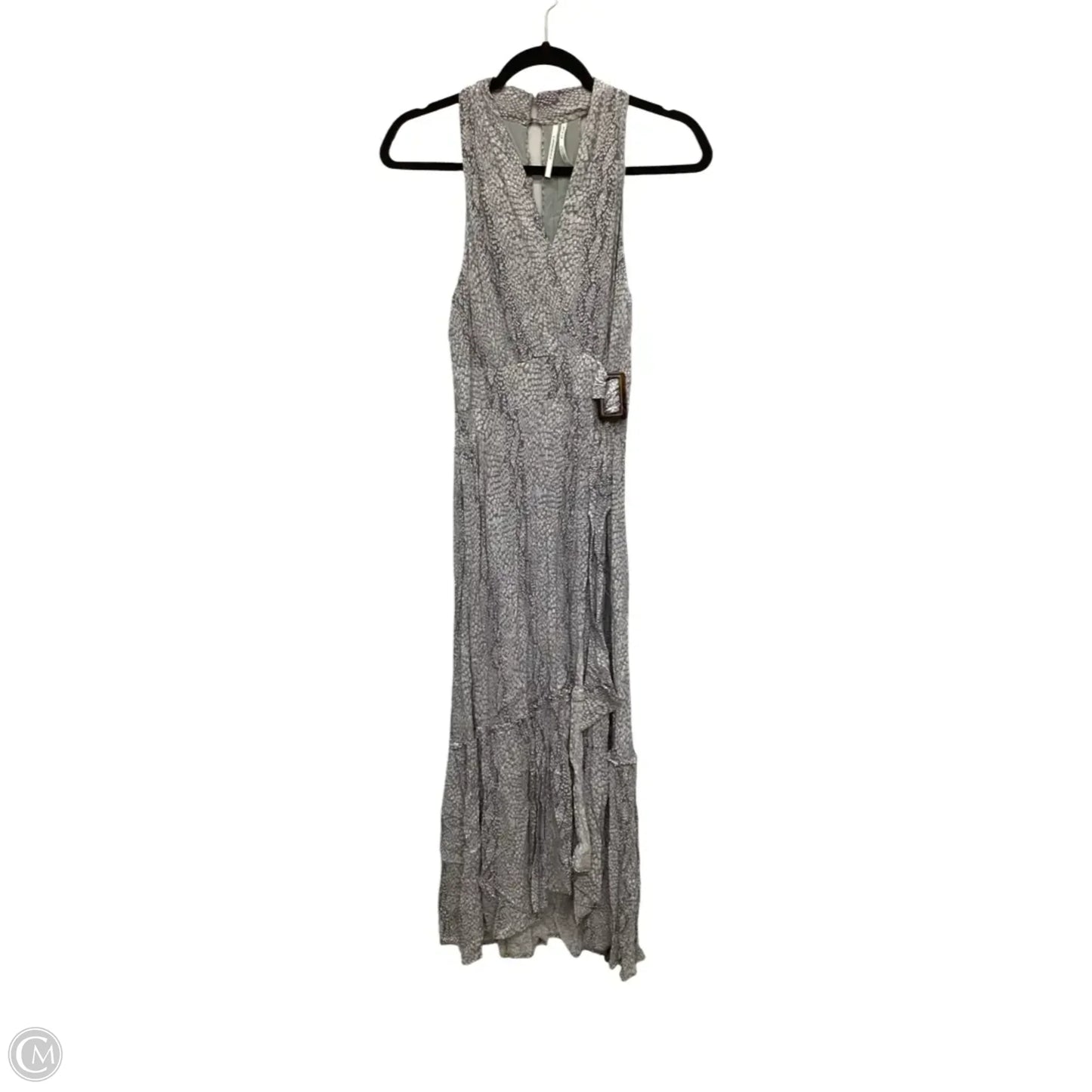 Dress Casual Midi By Anthropologie In Grey, Size: 6