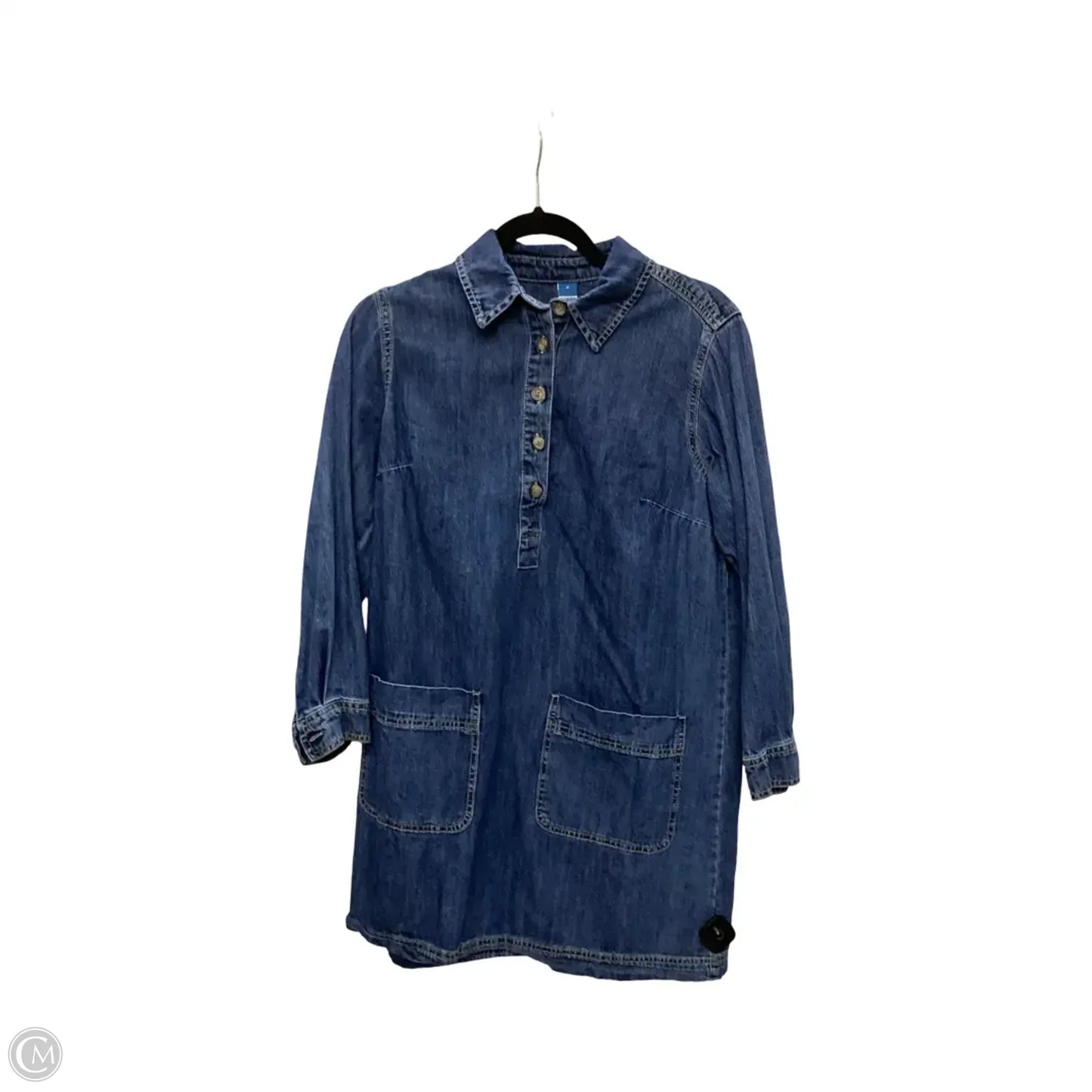 Dress Casual Short By Old Navy In Blue Denim, Size: M