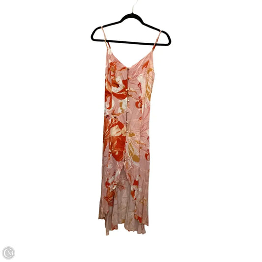 Dress Casual Midi By Abel The Label In Floral Print, Size: S