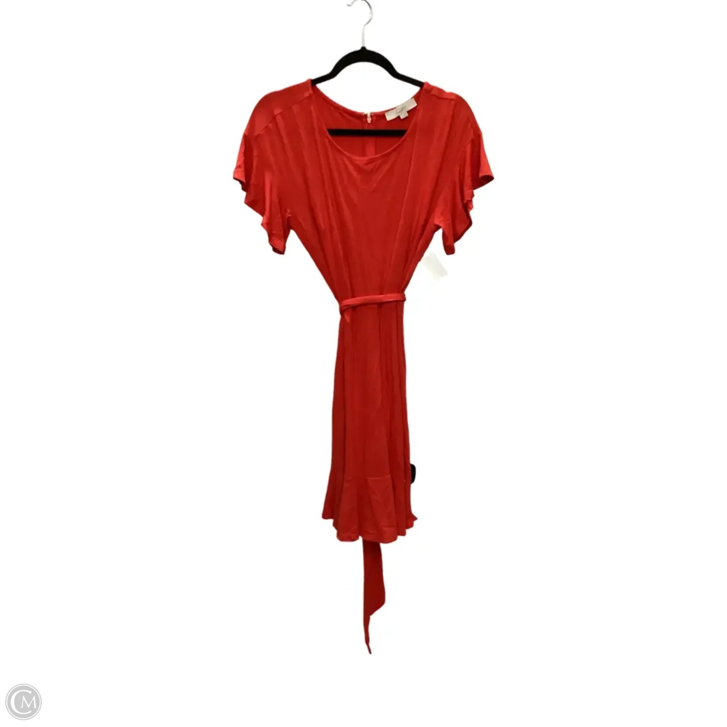 Dress Casual Midi By Loft In Red, Size: 6