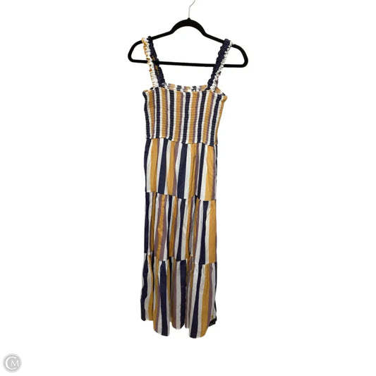 Dress Casual Maxi By Ny Collection In Striped Pattern, Size: S
