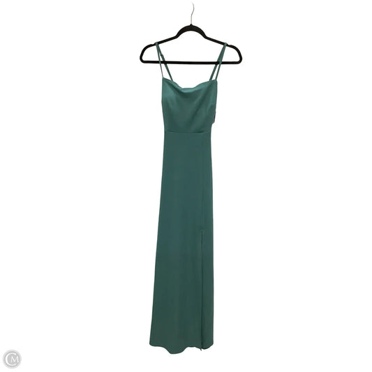 Dress Party Long By Clothes Mentor In Green, Size: S
