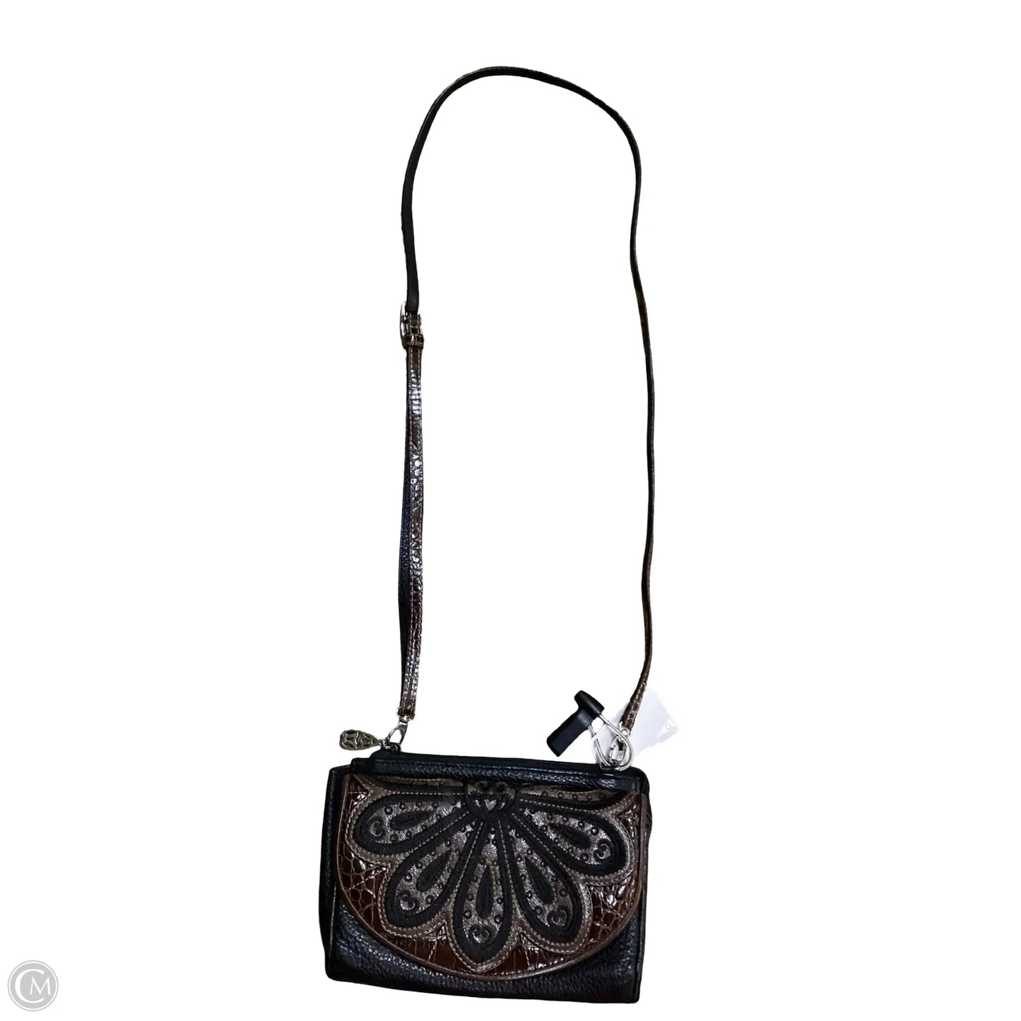 Crossbody Leather By Brighton, Size: Medium