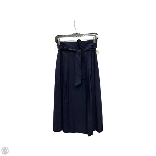 Skirt Midi By Talbots In Navy, Size: 8
