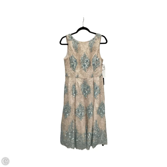 Dress Party Midi By Adrianna Papell In Pink, Size: 8