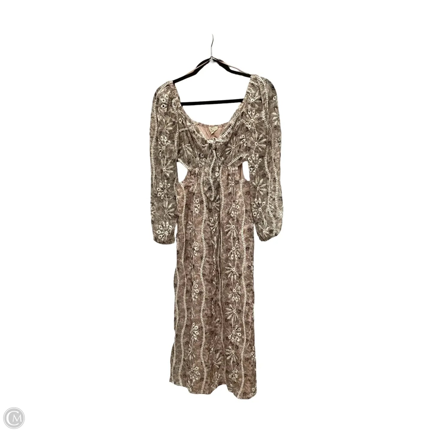 Dress Casual Midi By Clothes Mentor In Floral Print, Size: S
