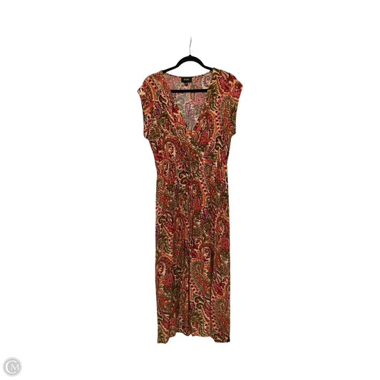 Dress Casual Maxi By Msk In Multi-colored, Size: L