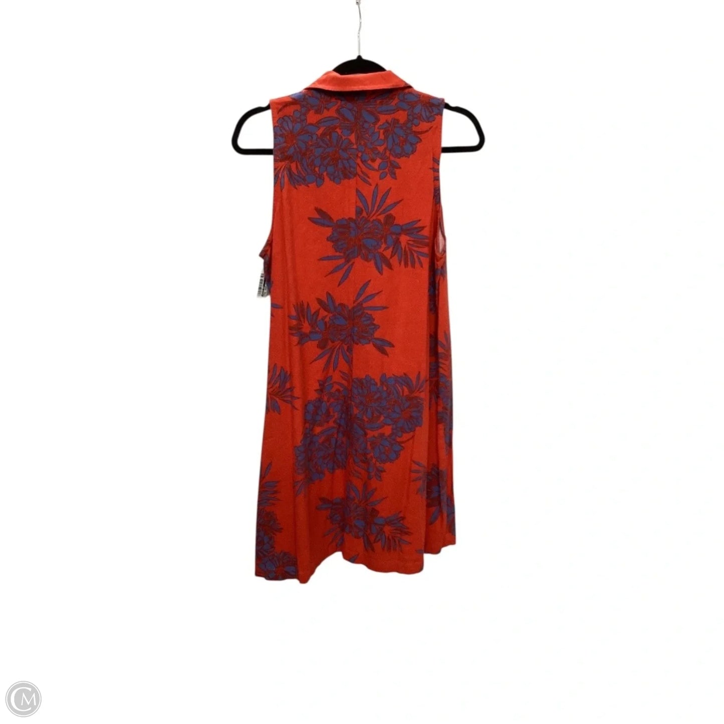 Dress Casual Short By Robbie Bee In Floral Print, Size: L