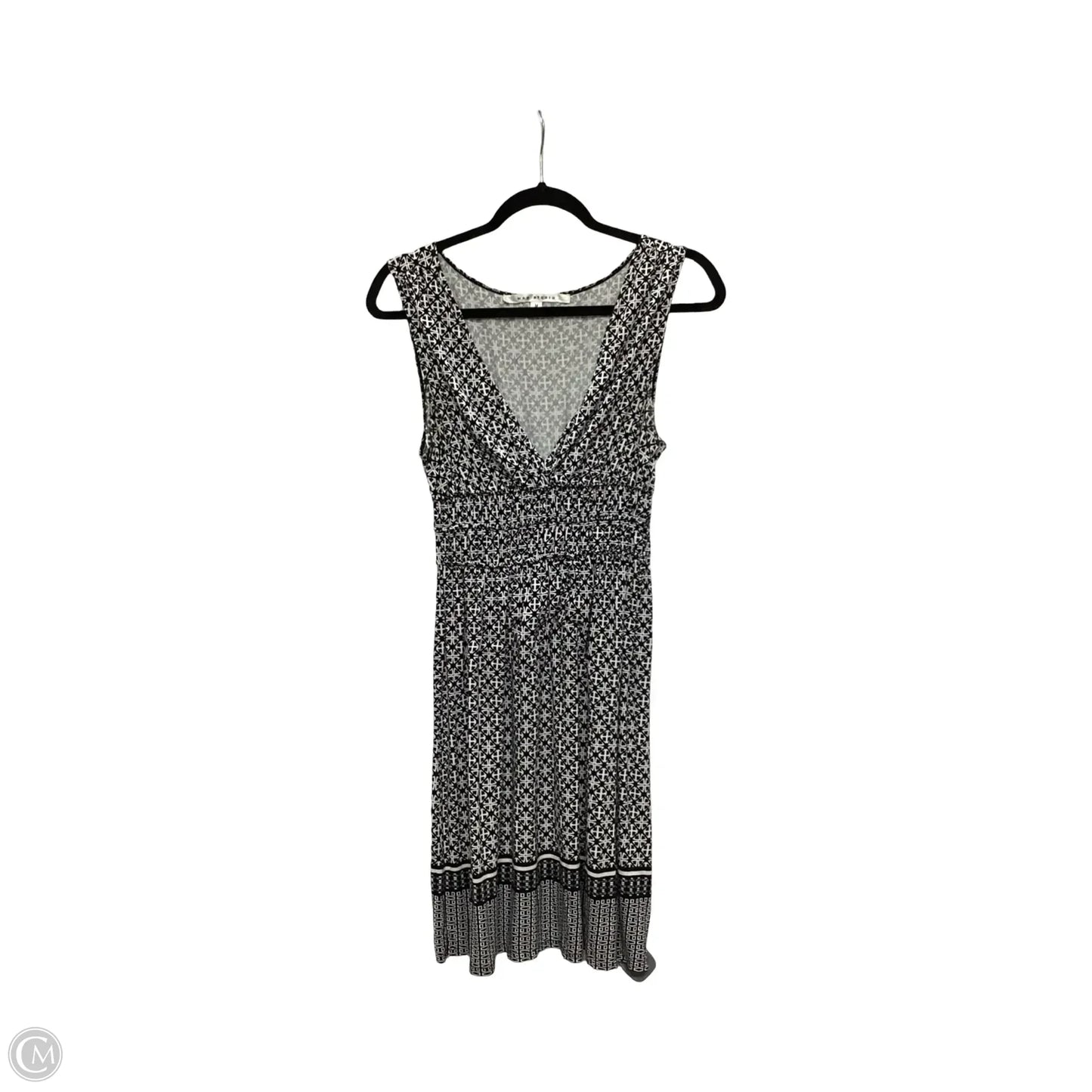 Dress Casual Short By Max Studio In Black & White, Size: M