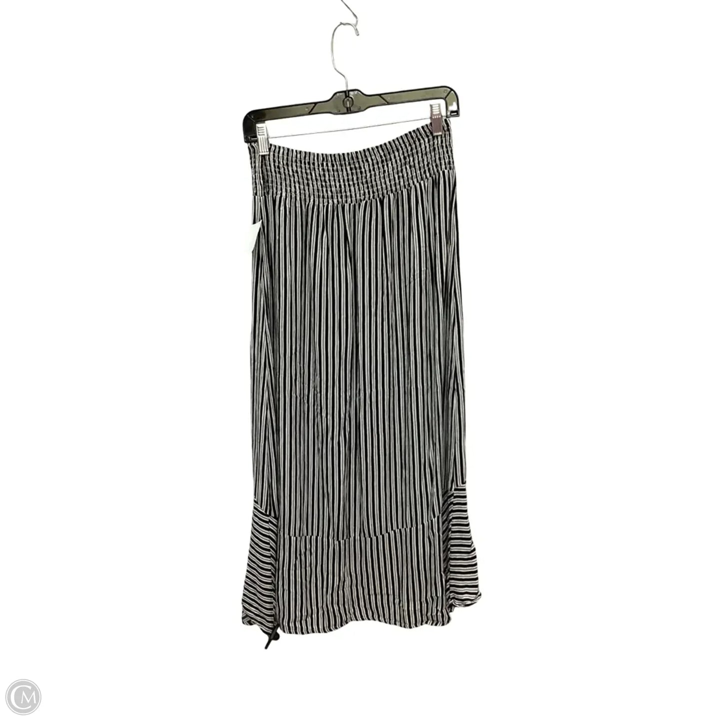 Skirt Midi By Pink Laundry In Striped Pattern, Size: M