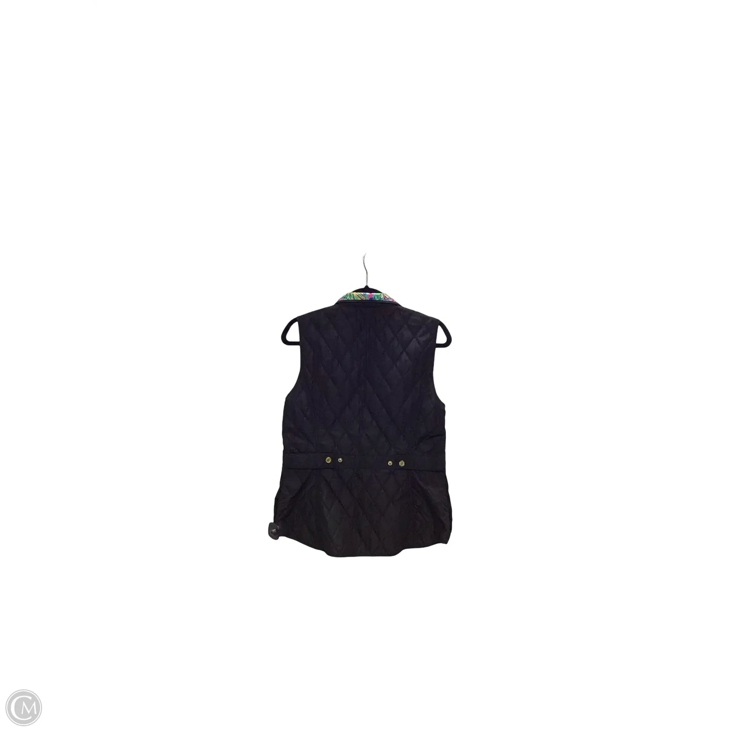 Vest Designer By Lilly Pulitzer In Black, Size: M