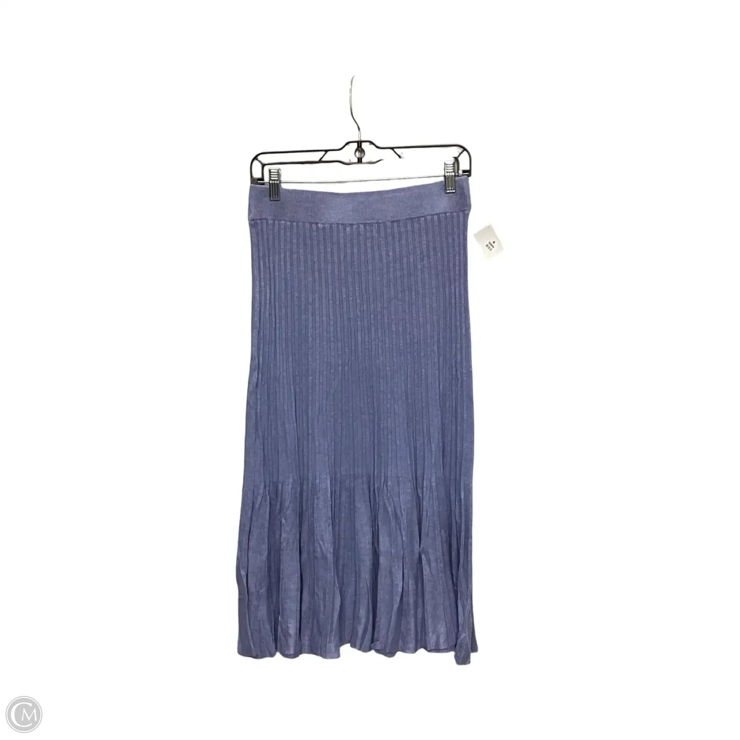 Skirt Midi By 525 America In Blue, Size: M