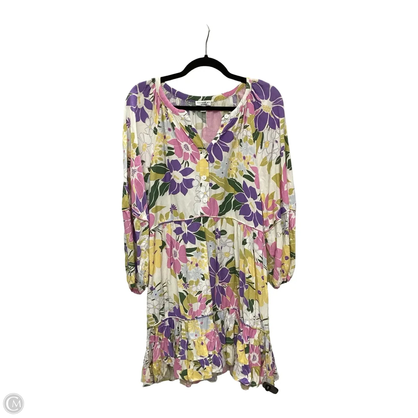 Dress Casual Short By Current Air In Floral Print, Size: M