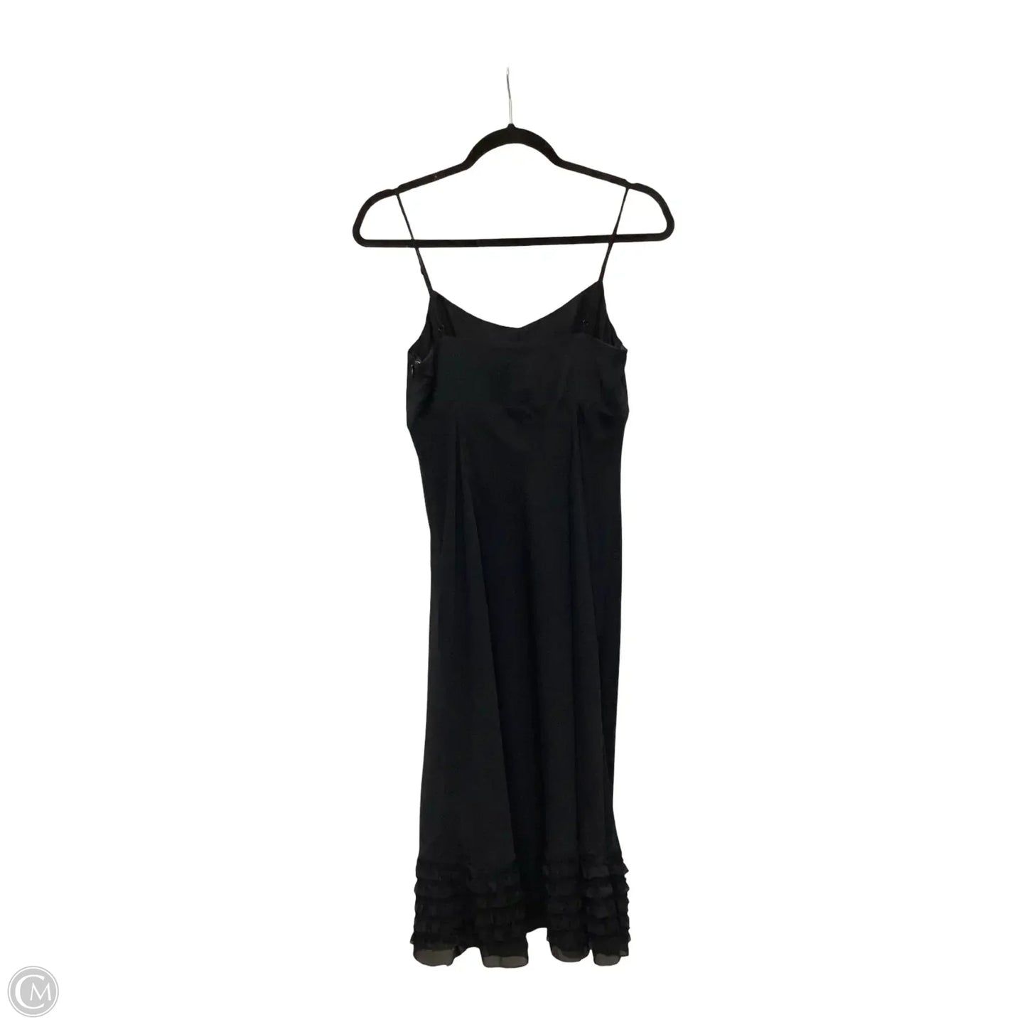 Dress Casual Midi By Loft In Black, Size: 4