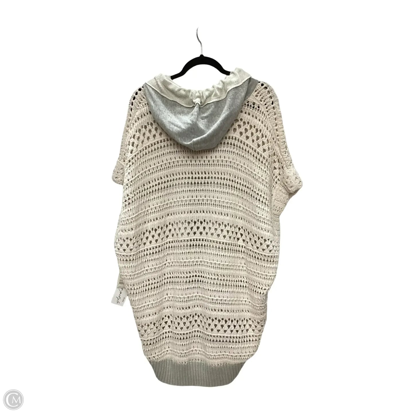 Sweatshirt Hoodie By Free People In Grey, Size: Xs
