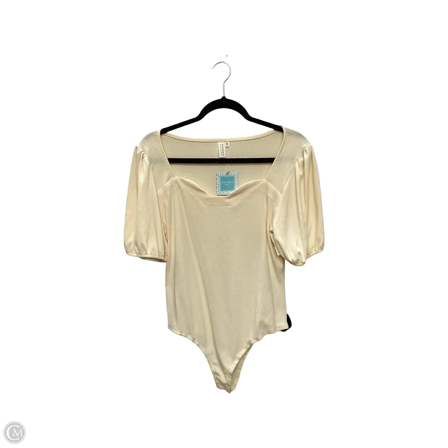 Bodysuit By Hayden La In Cream, Size: L