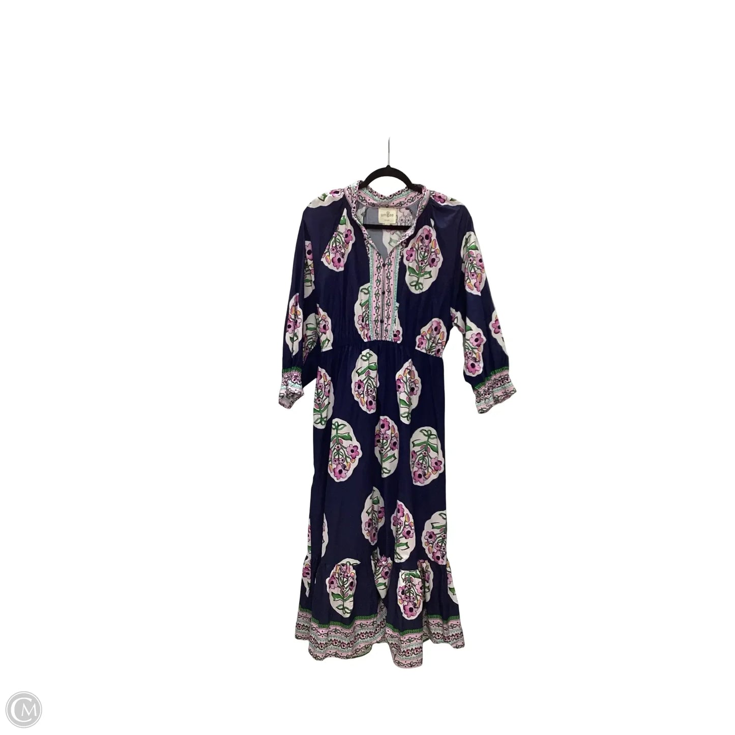 Dress Casual Maxi By Umgee In Navy, Size: L