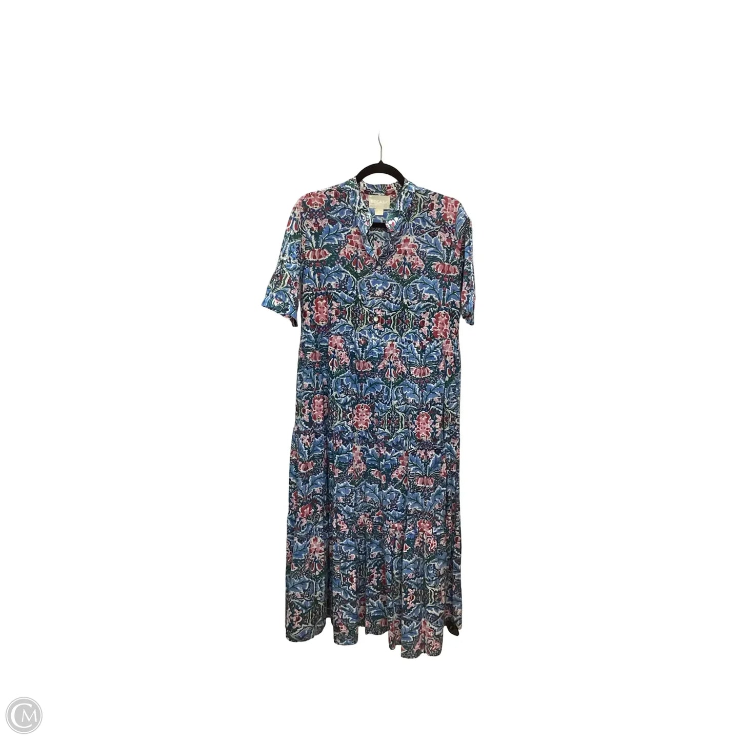 Dress Casual Maxi By Becasa In Navy, Size: Osfm
