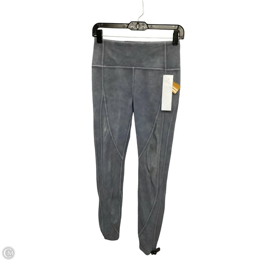 Athletic Leggings By Lululemon In Grey, Size: 6