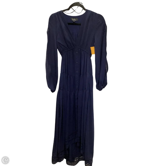 Dress Casual Maxi By Lulus In Navy, Size: Xs