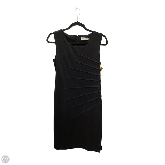 Dress Work By Calvin Klein In Black, Size: S
