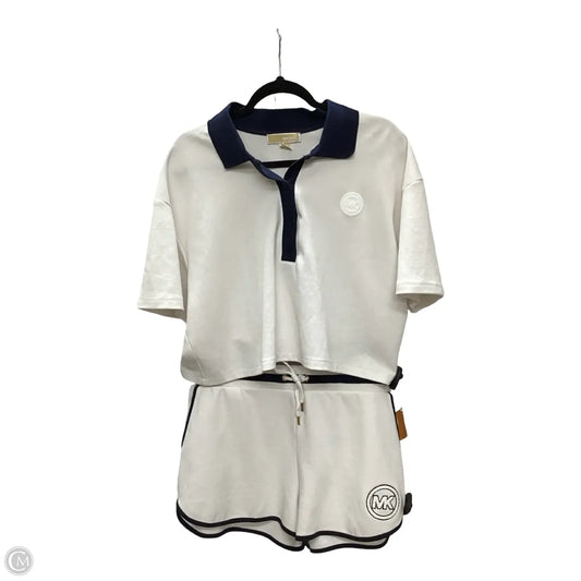 Skirt Set 2pc By Michael By Michael Kors In White, Size: Xl