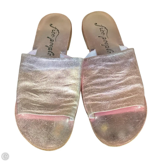 Sandals Flats By Free People In Pink, Size: 7.5