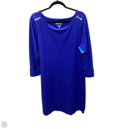 Dress Designer By Lilly Pulitzer In Blue, Size: Xl